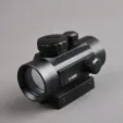 Red Dot Sight Adjustable Scope For Sling Rifle Hunting 