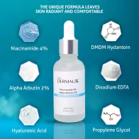 The Dermalix Niacinamide 4% + Alpha Arbutin 2% Brightening Serum 30ml	