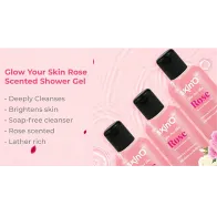 skinO Rose Scented Shower Gel 220 ml