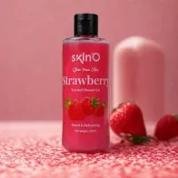 skinO Strawberry Scented Shower Gel 220 ml