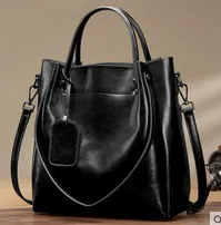 Genuine Leather Shoulder Bag 