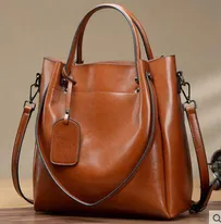 Genuine Leather Shoulder Bag 