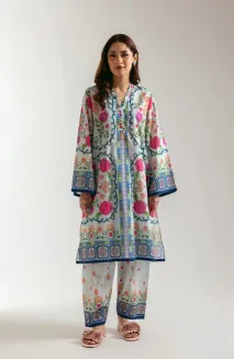 ETHNC PRINTED SUIT - E6132