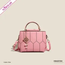 CRIMSON LUXE WOMEN'S HANDBAG