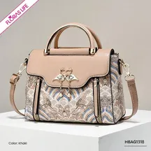 ALMOND GLOW WOMEN'S HANDBAG