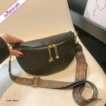 DEEP VIOLET WOMEN'S HANDBAG