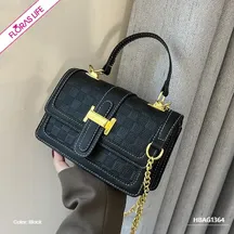 CHARMING EBONY WOMEN'S HANDBAG