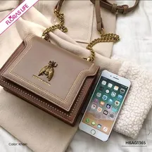 WHITE PEONY WOMEN'S HANDBAG