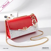 MELON PETAL WOMEN'S HANDBAG