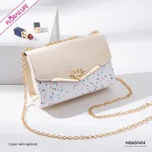 MELON PETAL WOMEN'S HANDBAG