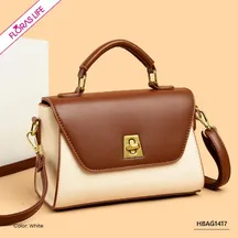 MAUVE MIRROR WOMEN'S HANDBAG