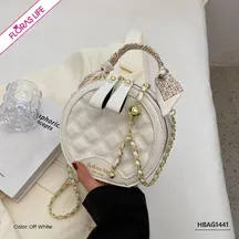 FROSTED AMBER WOMEN'S HANDBAG