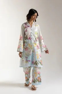 ETHNC PRINTED SUIT - E6170