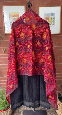 Pakistani Original Schick Stitched Lawn 3pcs _ Black 