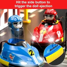Remote Controlled Bumper Car Battle Set – 2 Cars + 2 Remotes
