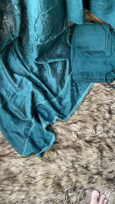 Original Delhi Boutique Stitched 3pcs _ Sea Green 