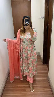 Original Delhi Boutique Stitched 3pcs _ Pink 