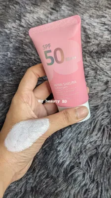 Laikou Japan Sakura Sunscreen Uv Spf50 Pa+++ Sunblock – 50g