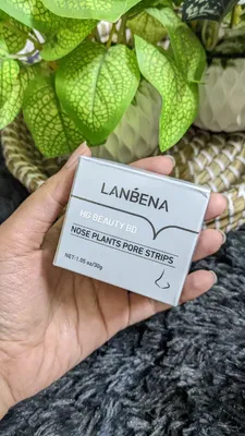 LANBENA Blackhead Remover Nose Plants Pore Strips – 30gm