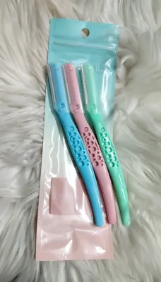 3 PCS FACIAL/EYEBROW REZOR
