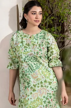 MOTIFZ - 5534-UZURI DIGITAL PRINTED LAWN STITCHED 