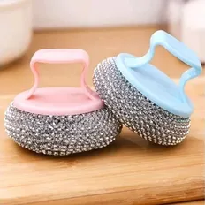 Detachable Cleaning Sponge Kitchen Dish Brush (1 pc)
