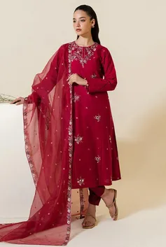 CROSS STITCH - DREAM ORCHID-2PC (SHIRT & DUPATTA)