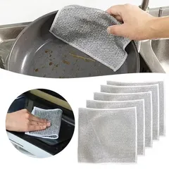 Multi-Purpose Wire Dishcloths (4 Pcs)