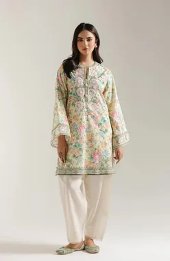 ETHNC - EMBROIDERED SUIT 2 PIECE