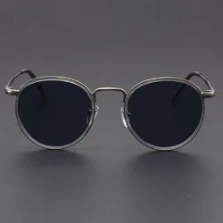 HONG KONG STYLE RETRO SMALL ROUND FRAME SUNGLASS GB-1043