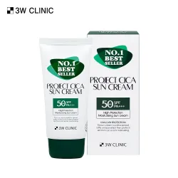 3W Clinic Project Cica Sun Cream SPF50+ PA+++‍ 70ml	