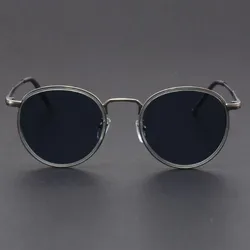 HONG KONG STYLE RETRO SMALL ROUND FRAME SUNGLASS GB-1043S
