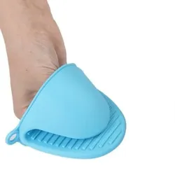 2 Pcs Pot Holder Silicone Gloves