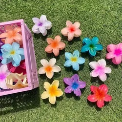 Lovely Hawaii Flower Small Hair Clips (2 pc)