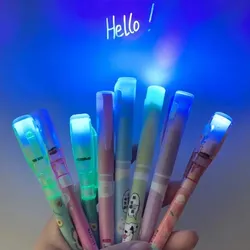 Cute Cartoon LED Light Invisible Pen (3 Pcs)