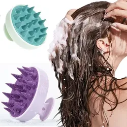 Silicone Shampoo Scalp Hair Massager Brush (1 pc)