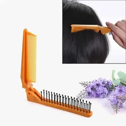 Portable Folding Double Headed Hair Brush Comb