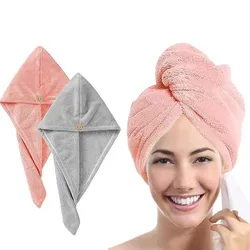 Microfiber Hair Fast Drying Towel 