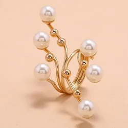 Elegant Exaggeration Double Layer Finger Ring