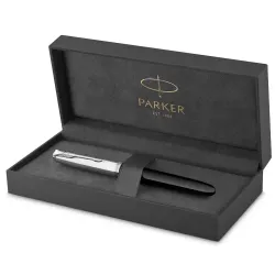Parker 51 Fountain Pen Black Barrel with Chrome Trim 