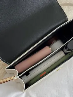 Double Layer Soft PU Leather Shoulder Bags