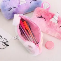 Unicorn Pencil Pouch Bag 