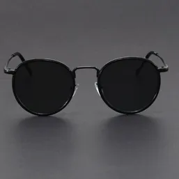 HONG KONG STYLE RETRO SMALL ROUND FRAME SUNGLASS 1043B