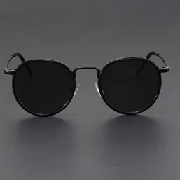 HONG KONG STYLE RETRO SMALL ROUND FRAME SUNGLASS GB-1043B