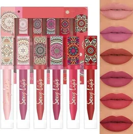 Matte Liquid Lipstick Non-Stick Nude Lip Gloss