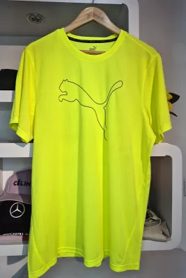 P U M A Original T-shirt -Lemon Green