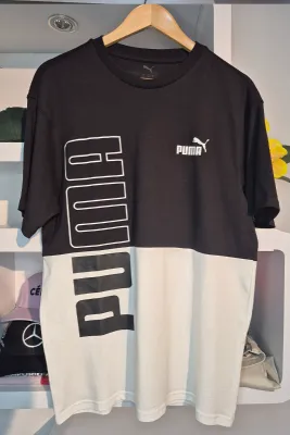 P U M A Original T-shirt -White & Black