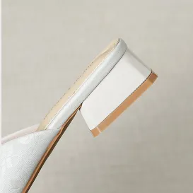 HUILIYA MULLER MEDIUM HEEL SANDALS GB-2588