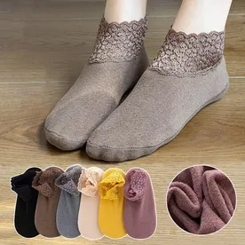 Velvet Warm Thick Casual Socks (1 Pair) 