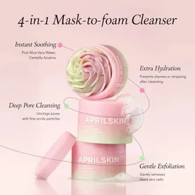 Aprilskin - Pink Aloe Pack Cleanser (120g)